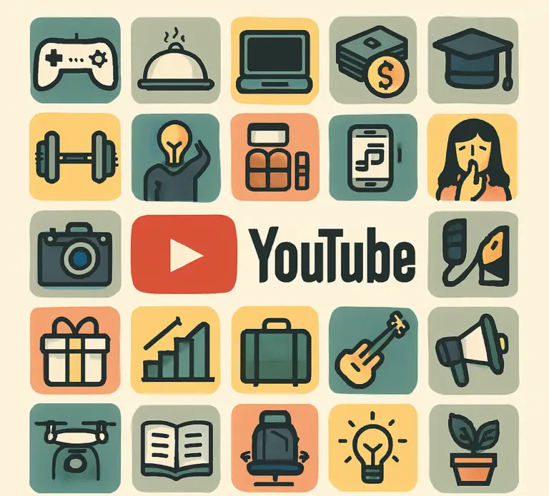 25 فكرة قناة يوتيوب مربحة لعام 2025