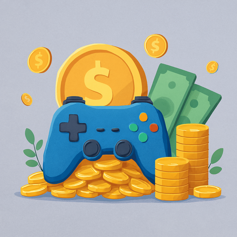 الربح من الألعاب