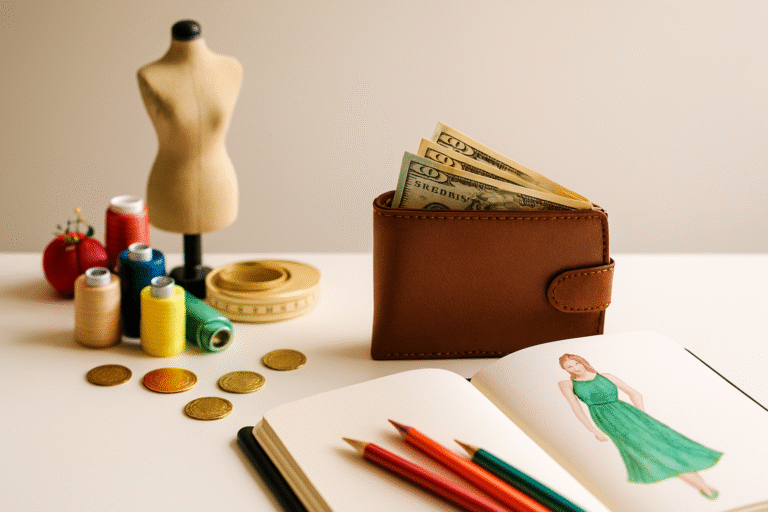 الربح من تصميم الملابس