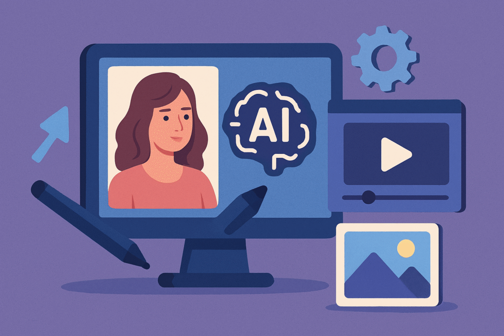 تصميم الصور والفيديوهات بالذكاء الاصطناعي