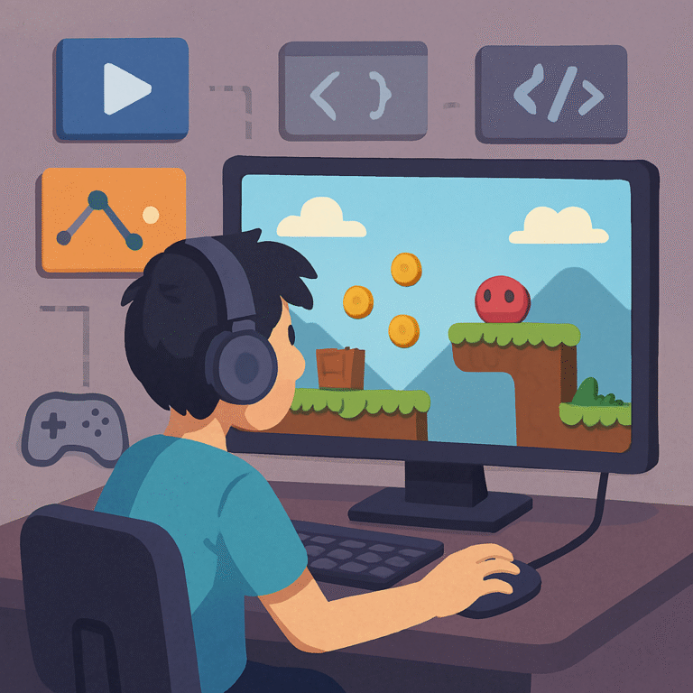 تعلم تطوير الألعاب