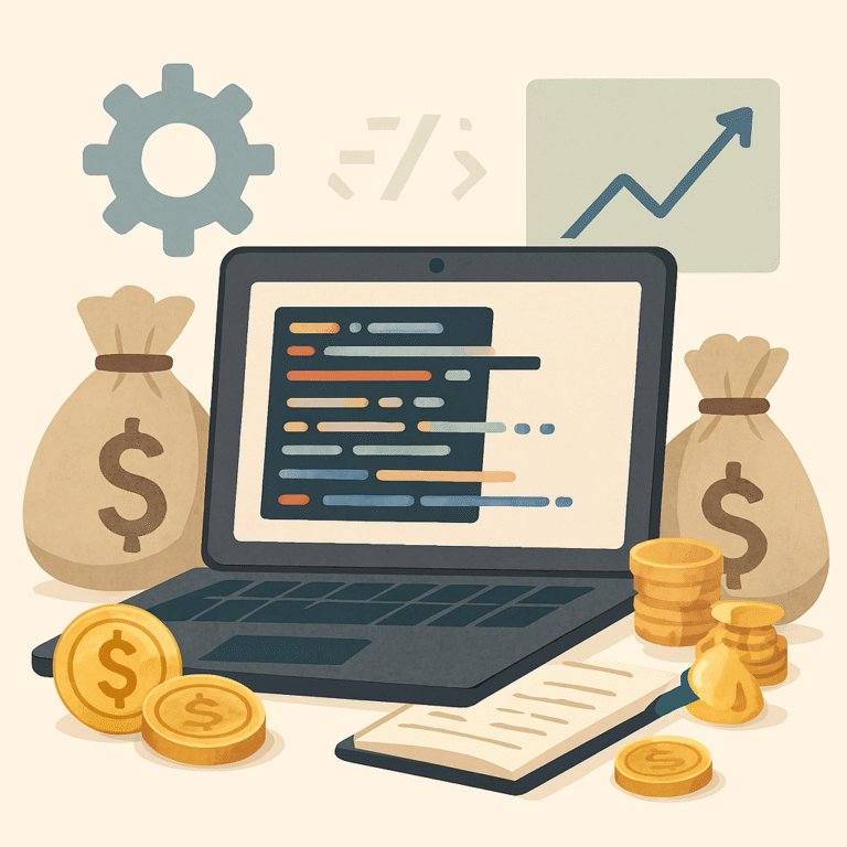 طرق الربح من البرمجة