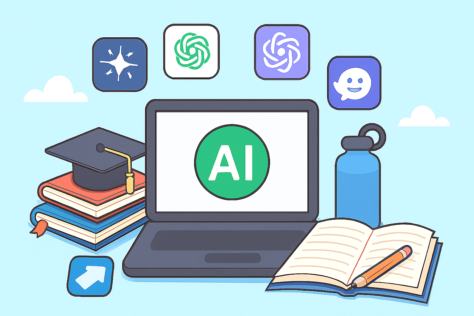ادوات الذكاء الاصطناعي للدراسة