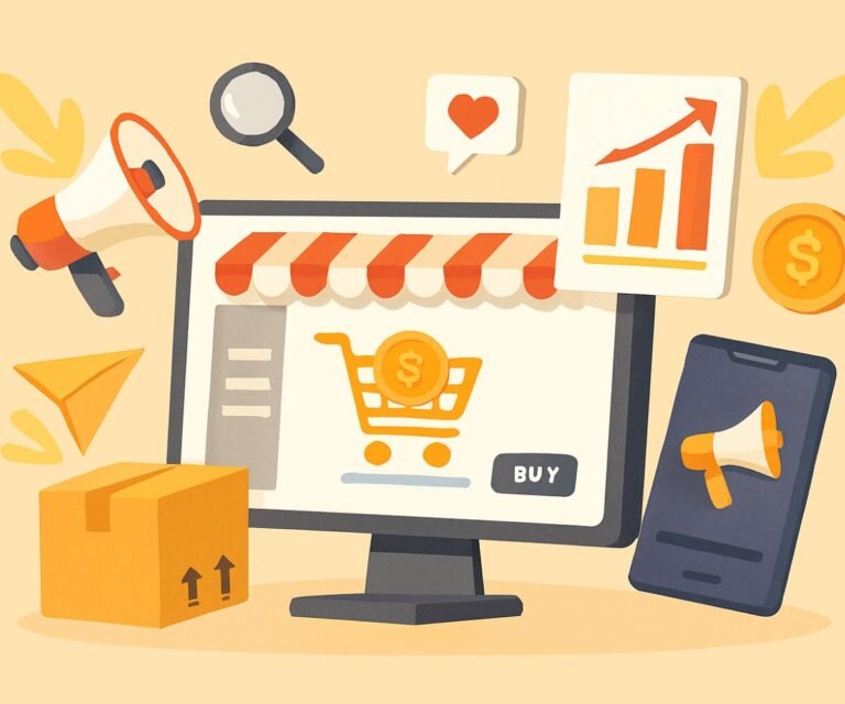 التسويق لمتجر إلكتروني