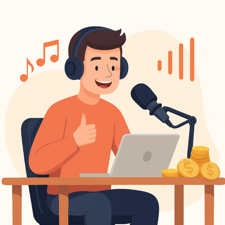 الربح من البودكاست