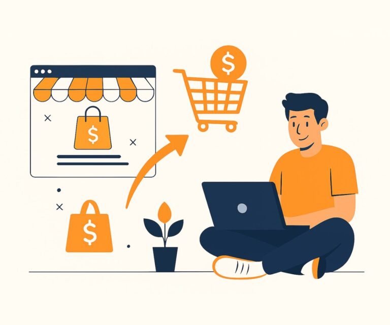 الربح من التجارة الإلكترونية دروبشيبينغ