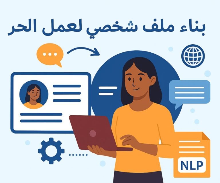 بناء ملف شخصي احترافي للعمل الحر