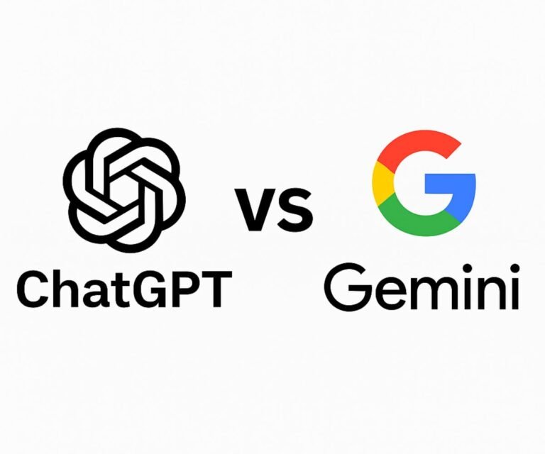 مقارنة بين ChatGPT و Google Gemini