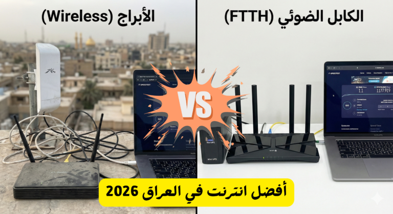 أفضل انترنت في العراق 2026
