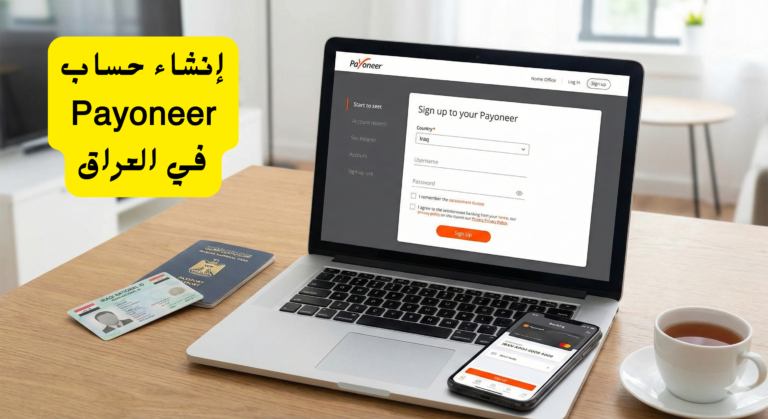 إنشاء حساب Payoneer في العراق
