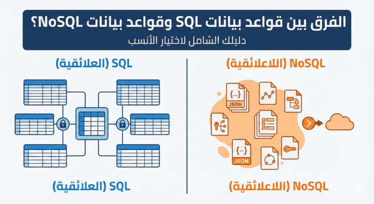 الفرق بين قواعد بيانات SQL وقواعد بيانات NoSQL؟