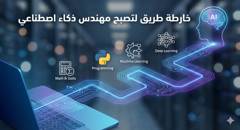 خارطة طريق لتصبح مهندس ذكاء اصطناعي