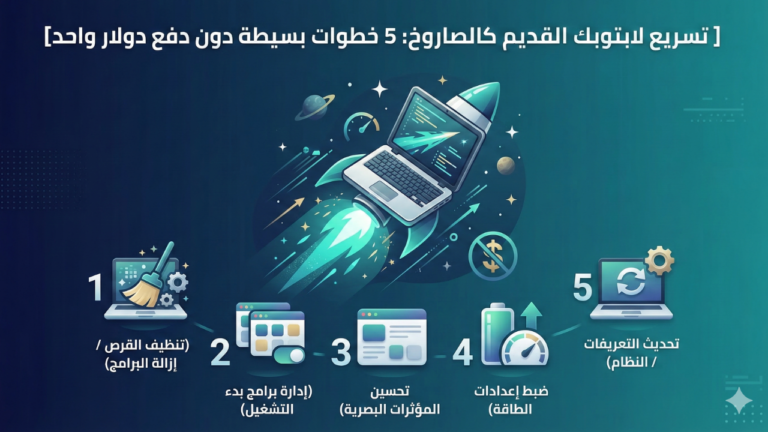 كيف اجعل جهاز الكمبيوتر سريع جداً؟