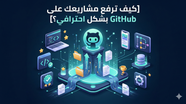كيف ترفع مشاريعك على GitHub بشكل احترافي؟